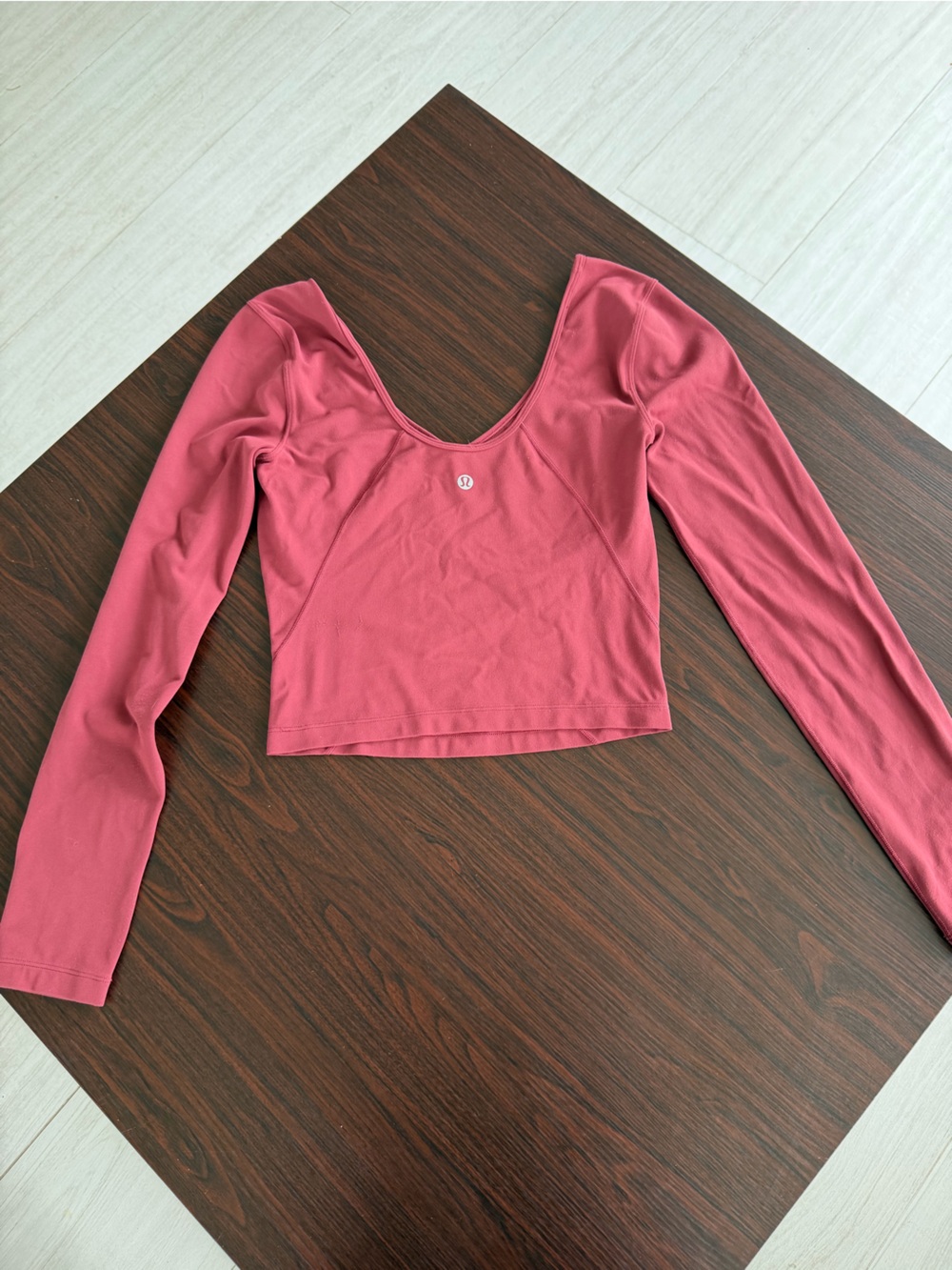 lululemon Align™ Long Sleeve Shirt in Mulled Wine Size 4
